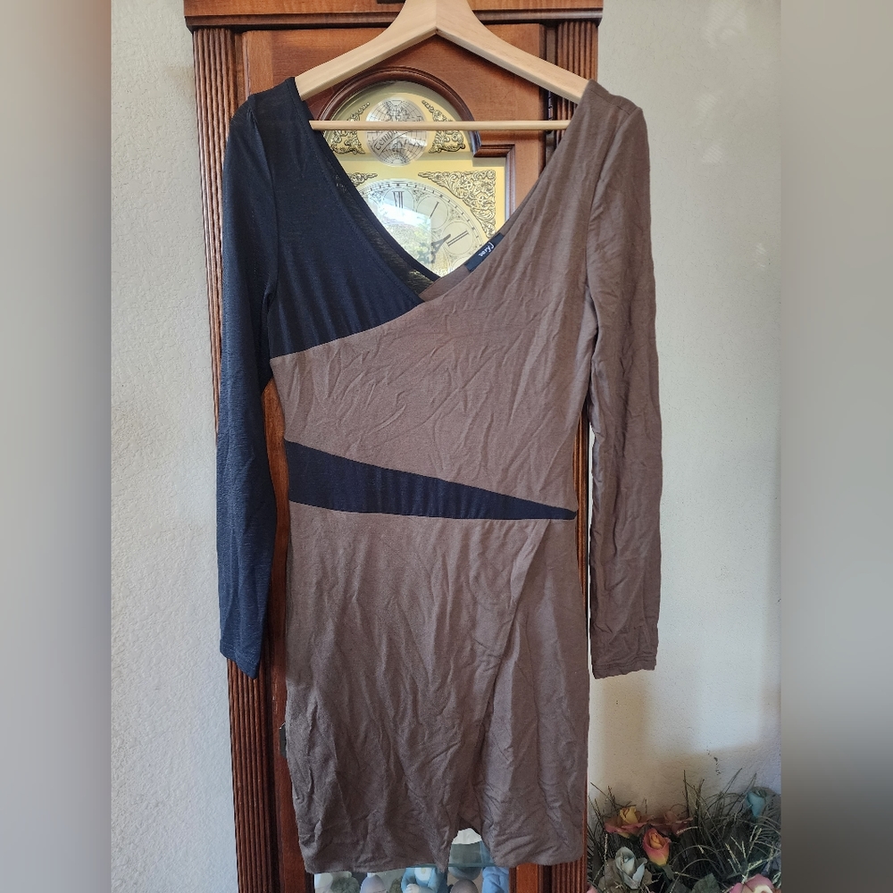 Dark Olive Green Mesh Long Sleeve Small
